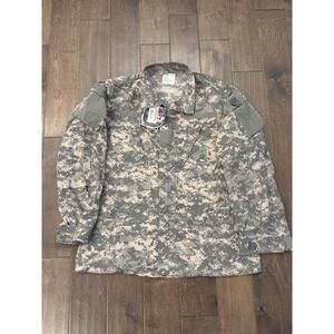 NWT Defender Jacket Mens Sz Large-X-Long Digital Camo BDU Full Zip Army Military